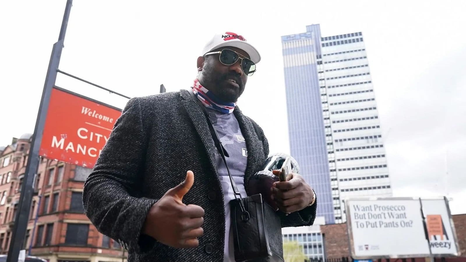 Dereck Chisora in Manchester
