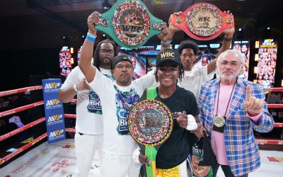 Two world champions retain their titles as two new champions are crowned at MVPW-04 Oshae Jones and Tiara Brown boxrec wiki jake paul watch full fight highlights