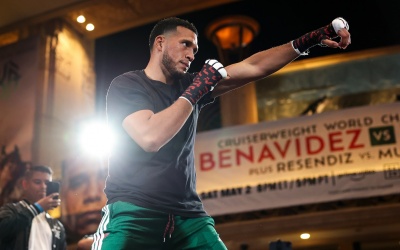 David “El Monstro” Benavidez vs Gilberto “Zurdo” Ramirez media workout quotes