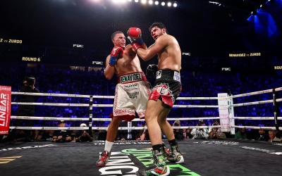 David “El Monstro” Benavidez stops Gilberto “Zurdo” Ramirez to become three-weight world champion