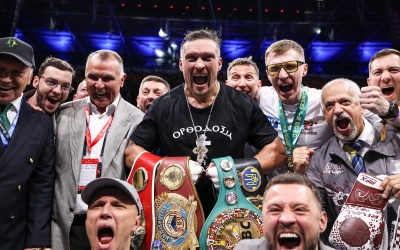 Unstoppable - Oleksandr Usyk destroys Daniel Dubois in five rounds to be crowned three-time undisputed champion boxrec fight time date tv channel undercard watch full highlights wiki full parker frank warren ko knockout