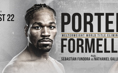 Shawn “Showtime” Porter, will return to the ring on Saturday against undefeated German Sebastián Formella