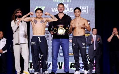 Antonio Vargas vs Jesse "Bam" Rodriguez weights running order ringwalks times start bst et matchroom predictions oddschecker who wins results bets tips odds bookies favourite