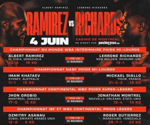 Albert Ramirez vs Lerrone Richards set for rescheduled title clash on June 4