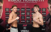 How to watch Giorgio Visioli vs Joe Howarth english lightweight title fight fight details weights running order ringwalk times quotes odds TV channel results who won dazn matchroom connor mitchell