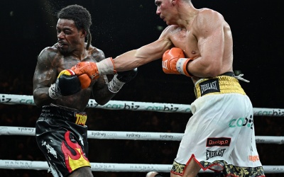 Errol Spence Jr. retires following Tim Tszyu defeat watch fight highlights full who won world rankings next kostya dad father