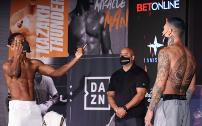 Daniel Jacobs vs Gabe Rosado- Official weights and running order, Matchroom Boxing, DAZN, Hard Rock Live, Boxrec