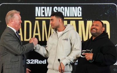 Prince Naseem's son Aadam Hamed signs with Queensberry Promotions boxrec amateur career professional debut fight dubai england sheffield wiki britain highlights next fight boxrec