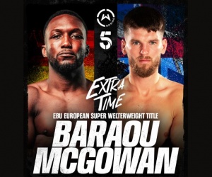 Abass Baraou vs Macaulay McGowan changes venue on June 14 european oddschecker boxrec wiki highlights fight