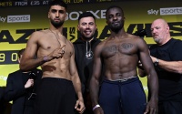 Adam Azim vs Ohara Davies round-by-round fight reports dan azeez british light heavyweight title commonwealth lewie edmondson george groves fight highlights