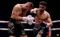Adam Azim crowned IBO World super-lightweight champion sergey lipinets boxrec wiki fight highlights low blow points boxxer dalton smith next pro amateur record boxer boxing slough shane mcguigan