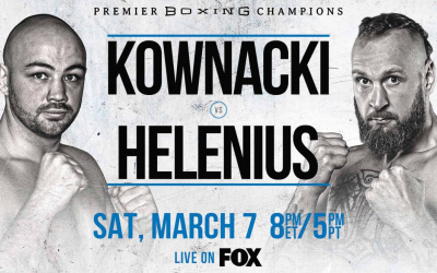 Adam Kownacki vs Robert Helenius WBA Heavyweight Title eliminator