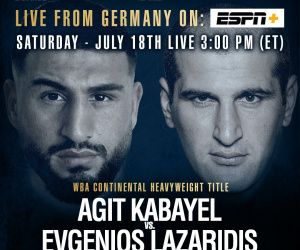 Agit Kabayel vs Evgenios Lazaridis