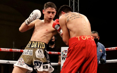 WBC Youth featherweight champion Alan David Picasso KOs Jesús Adrián Gómez boxrec amateur record pro career mexico trainer manager who is he facts about things you didnt know
