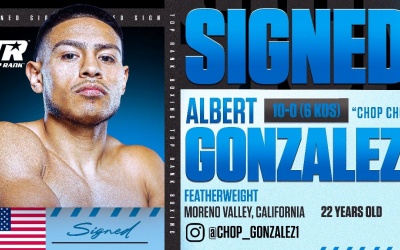 Featherweight prospect Albert “Chop Chop” Gonzalez, trained by Robert Garcia, joins Top Rank boxrc wiki watch full fight highlights ko knockouts rankings world