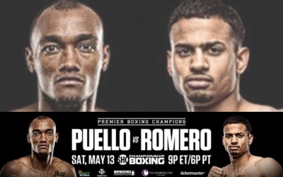 Undefeated WBA Super Lightweight World Champion Alberto “La Avispa” Puello will make the first defense of his world title when he takes on hard-hitting contender Rolando “Rolly” Romero on Saturday boxrec May 13