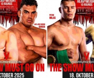 Heavyweight Albon Pervizaj headlines in Hamburg on October 18 petar milas fides sports promotions sarah bormann yuko kuroki boxrec results