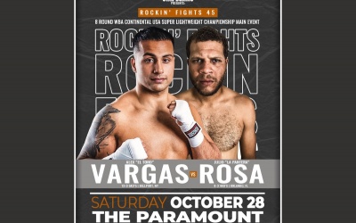 tv channel livestream Matt Conway injured so Julio Rosa steps in to fight Alex Vargas boxrec star boxing fight time date tv channel undercard how to watch full highlights results oddschecker tickets joe deguardia promoter