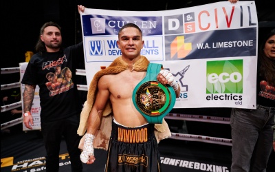 History awaits unbeaten Aussie Alex Winwood as he lands world title shot in his fifth fight record wba jeff fenech record Thammanoon Niyomtrong boxrec oddschecker tony tolj amateur olympics wiki