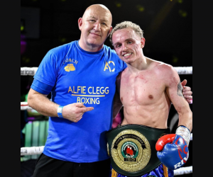 Classy Alfie Clegg wins the IBO Youth World flyweight championship fight time date tv channel undercard tv channel interview watch highlights rankings ratings xavier miller