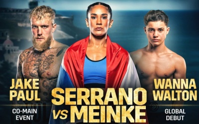Amanda Serrano vs Nina Meinke jake paul fight preview predictions betting odds who wins oddschecker why how to watch stats boxrec katie taylor highlights youtube results best bets bookies odds