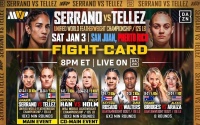 Amanda Serrano vs Reina Tellez fight details - Running order, ringwalk times TV channel betting odds prediction boxrec wiki dazn mvp youtube how to watch