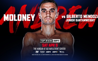 Andrew Moloney plans on making a statement against Gilberto Mendoza on Mayer-Han card fight time date tv channel undercard schedule espn ringwalks predictions oddschecker tickets