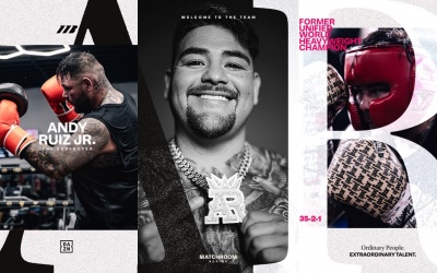 Andy Ruiz Jr. joins Matchroom alongside former foe Anthony Joshua boxrec tapology mexican american wiki trainer eddy reynoso boxer