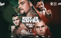 Andy Ruiz Jr. plans to challenge for world titles immediately after "this Damian Knyba victory" matchroom new jersey newark wiki anthony joshua trilogy highlights fights