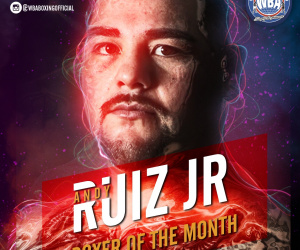 Andy Ruiz Jr awarded WBA Boxer of the Month