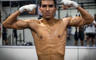 Angel "AK-47" Barrientes previews clash against unbeaten Isaac Rojas Garcia boxrec wiki boxlab promotions Training Camp Notes