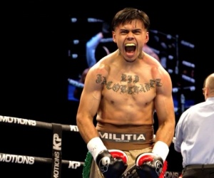Super middleweight prospect Angel Chavez makes it the perfect 10 against Khainell Wheeler boxrec coach trainer bob santos boxrec wiki next fight watch full highlights