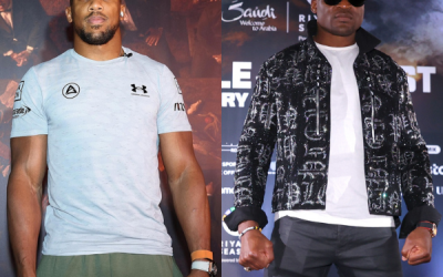 Anthony Joshua vs Francis Ngannou eddie hearn confirmed saudi arabia riyadh frank warren signed march 2024 dates time tv channel dazn tnt sports ppv fight heavyweights tyson fury