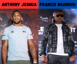 ay predator mma ufc Anthony Joshua vs Francis Ngannou predictions fight who wins tyson fury boxrec ufc ko knockouts points saudi arabia watch dazn heavyweight riyadh wiki tapology who wins why how fight eddie hearn frank warren