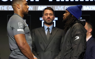 Anthony Joshua reveals the game plan from Derrick James to take Jermaine Franklin out boxrec fight date tv channel dazn rounds 1 2 3 4 5 6 7 8 9 10 11 12 betting odds latest bets