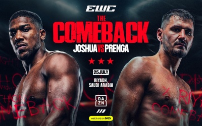 The Comeback Anthony Joshua faces Albanian KO artist next Kristian Prenga boxrec wiki knockouts fight highlights watch youtube who is he