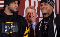 Lyndon Arthur, Anthony Yarde, and trainers Tunde and Pat all argue over what was said after first fight rematch who won oddschecker 