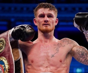 Albert Bell vs Archie Sharp WBO Interim super-featherweight title fight request denied Dominic McKean of Disrupt Promotions boxrec fight February 2025 Emanuel Navarrete welling next daniel kinahan trainer