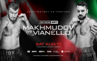 Heavyweight powerhouses Arslanbek The Lion Makhmudov and Guido Gladiator oddschecker Vianello will do battle on August 17 boxrec fight wiki fight predictions tickets