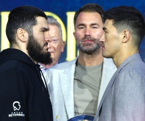 Artur Beterbiev vs Dmitry Bivol 2 press conference quotes boxrec fight time date tv channel undercard how to watch