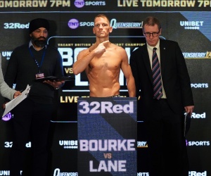 Underdog Ash Lane stops Chris Bourke in six to win British and Commonwealth bantamweight belts then calls for European title next watch fight highlights boxrec