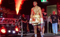 Elite Australian amateur Austin Aokuso joins the Dragon Fire Boxing team boxrec who is he career pro record unbeaten cruiserweight next fight title tickets tony tolj