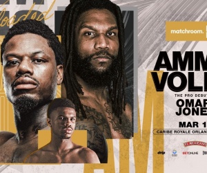 Team USA Olympic medalist Omari Jones professional debut announced Austin Williams vs Patrice Volny card boxrec wiki eddie hearn fight date