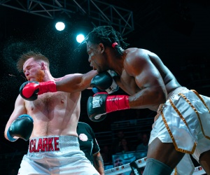 “The Black Hulk” Bilal Seidu still bitter he didn't win against Lewis Clarke boxrec fight time date tv channel undercard thunderdome 52 dragon fire boxing youtube how to watch results