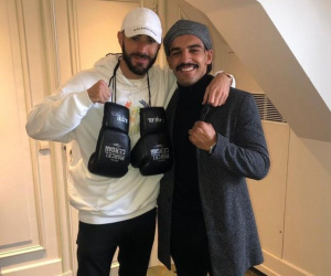 Real Madrid star Karim Benzema backs former Red Star striker Bilel Jkitou to beat Sam Eggington boxrec fight time date tv channel 5 when is it