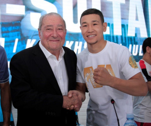 Bob Arum in Kazakhstan