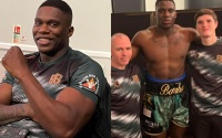 Heavyweight debutant signed to Frank Warren, Boma ‘Bomber’ Brown, wins pro bow boxrec who winns rankings british everton red triangle Birmingham amateur career recird