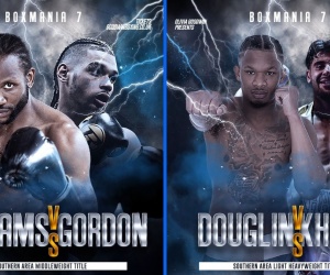 Two Southern Area title fights headlines Box Mania 7 at York Hall on March 23 boxrec goodwin boxing tickets reports fights results george hennon
