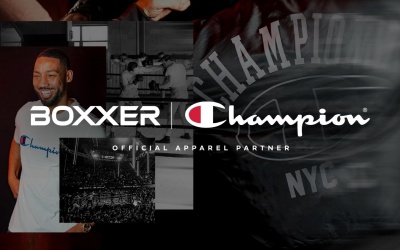 BOXXER announce groundbreaking new partnership with global sportswear brand boxrec website contact email address fight time date tv channel sky sports deal value discount codes