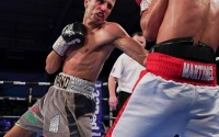 Brad Strand remains unbeaten with strong performance against dangerous Darwin Martinez boxrec everton red triangle paul stevenson